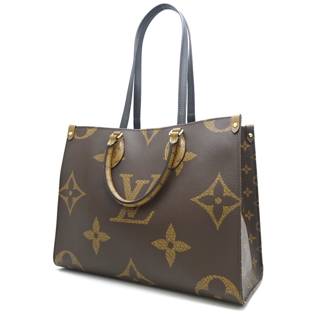 Louis Vuitton Monogram Onthego MM Brown Shoulder Bag